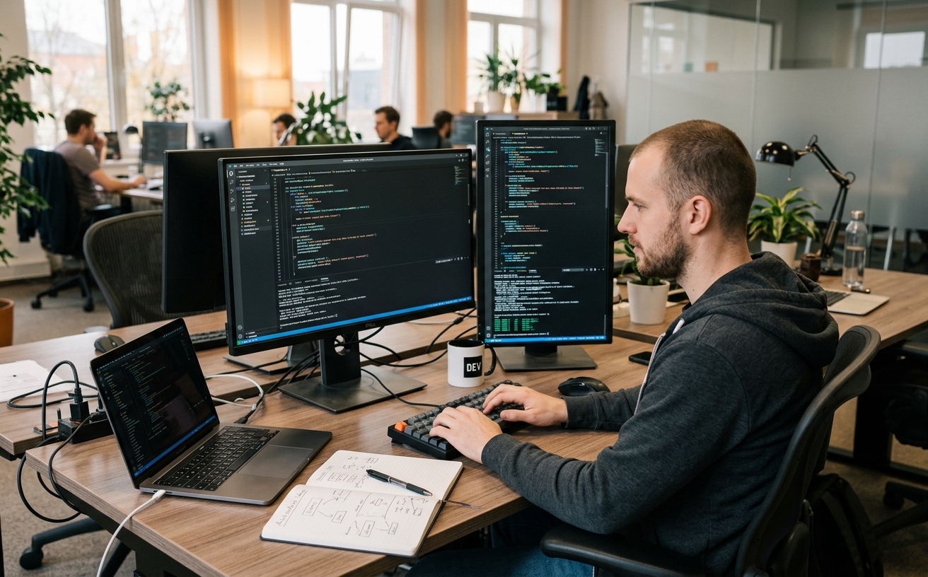 Placeholder image representing agentic software development